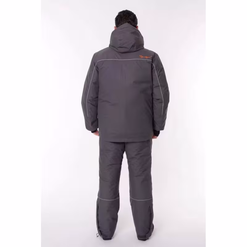 Костюм-поплавок мужской Triton Gear Skif (Скиф) -40 ПК, ткань Таслан, серый/красный, размер 60-62 (XXL), 182-188 см