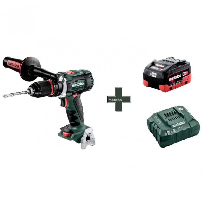 Дрель импульсная аккумуляторная Metabo BS 18 LTX BL I 