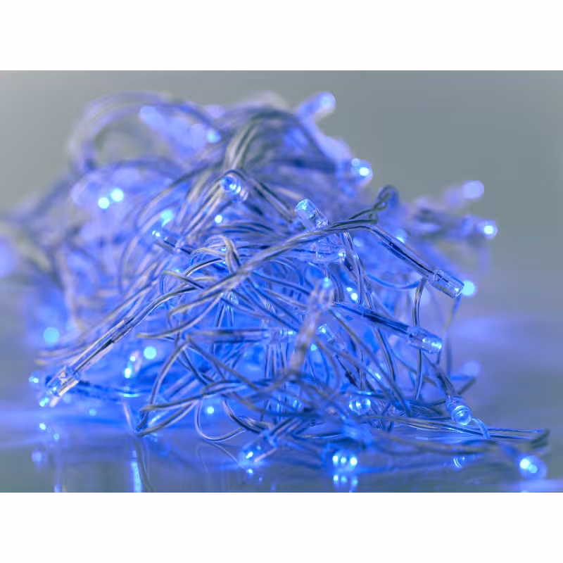 Гирлянда-нить Ecola N2YB06ELC 100 led, синий, 6 м