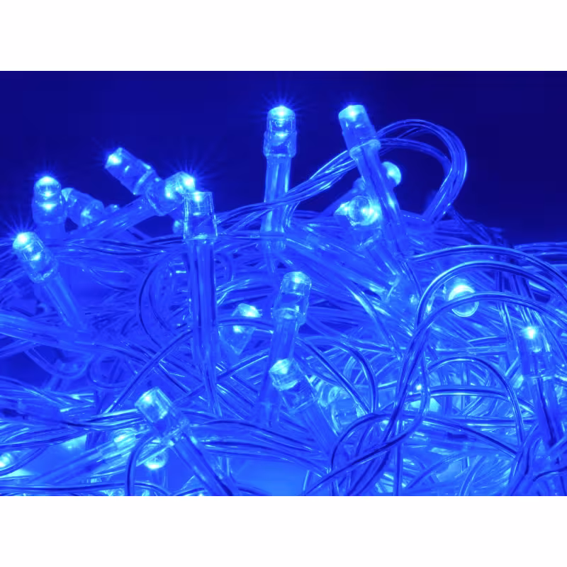 Гирлянда-нить Ecola N2YB06ELC 100 led, синий, 6 м