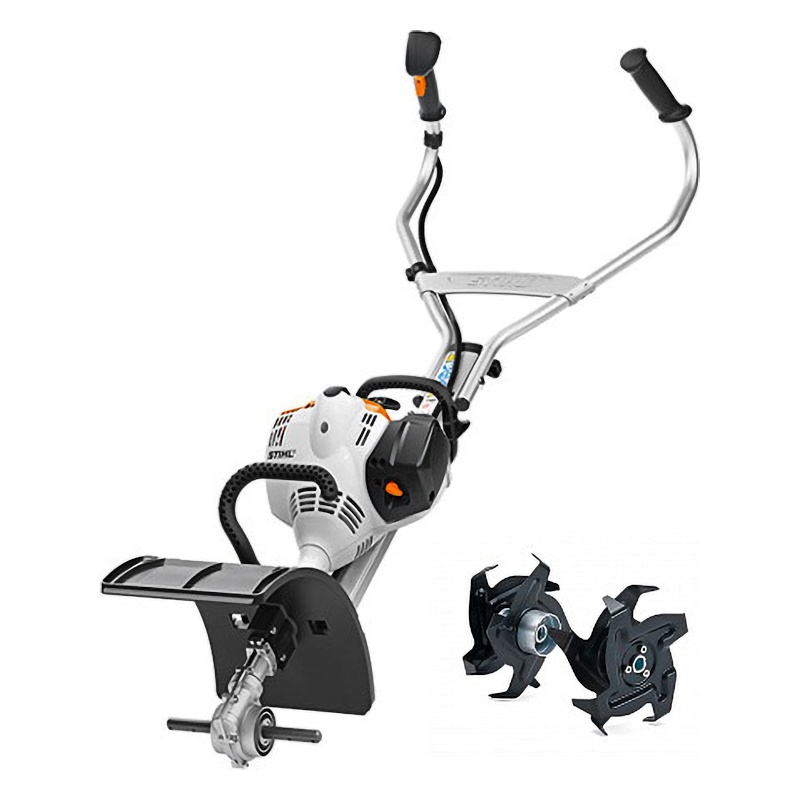 Мультифункциональный двигатель Stihl ММ-56 в комплекте с почвенной фрезой BК-MM