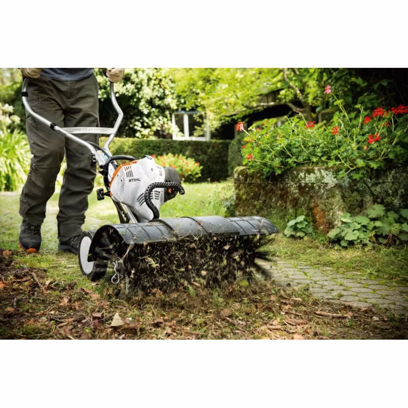 Мультифункциональный двигатель Stihl ММ-56 в комплекте с почвенной фрезой BК-MM