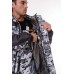 Костюм мужской OneRus Горный -45, ткань Алова/Таслан, белый камуфляж/серый, размер 56-58, 182-188 см