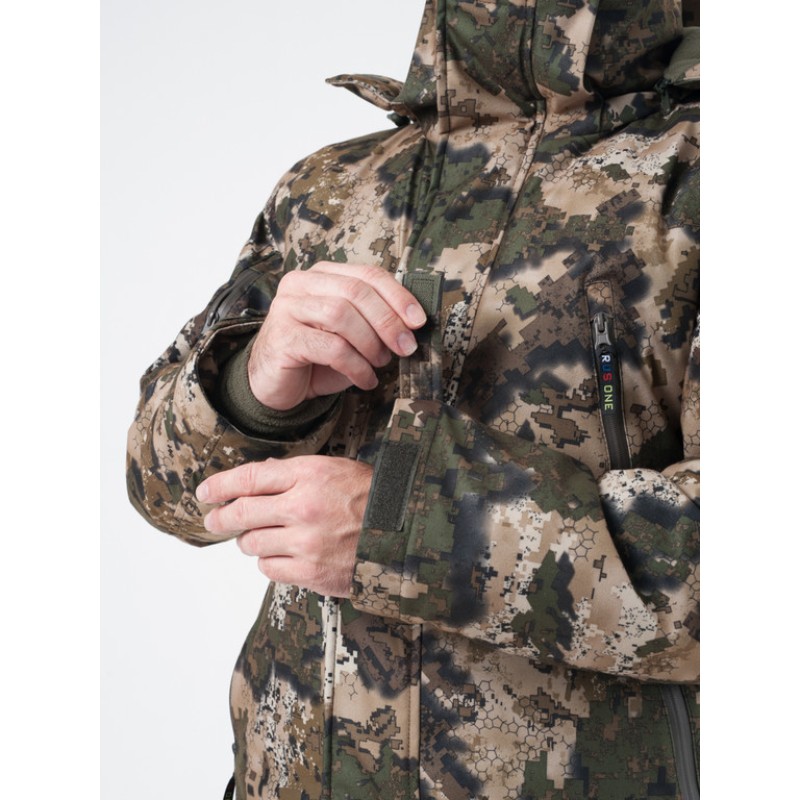 Костюм мужской OneRus Тактика -15, ткань Алова, бежевый камуфляж, размер 44-46, 170-176 см