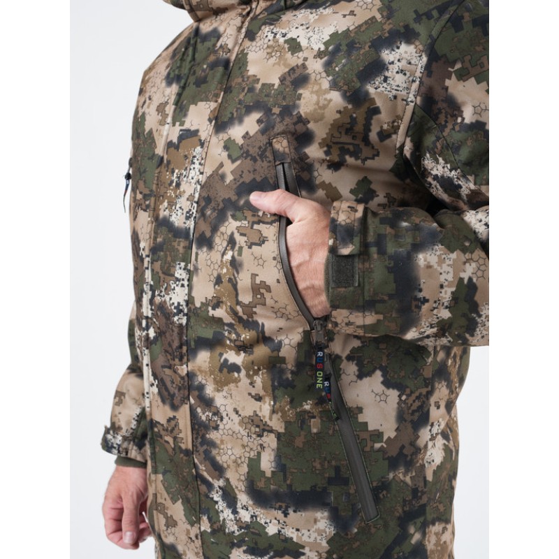 Костюм мужской OneRus Тактика -15, ткань Алова, бежевый камуфляж, размер 48-50, 170-176 см