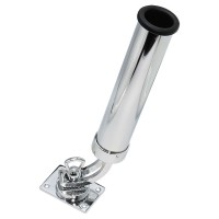 Держатель удилища IMW 10262333, на горизонтальную плоскость, хромированная латунь