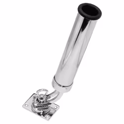 Держатель удилища IMW 10262333, на горизонтальную плоскость, хромированная латунь