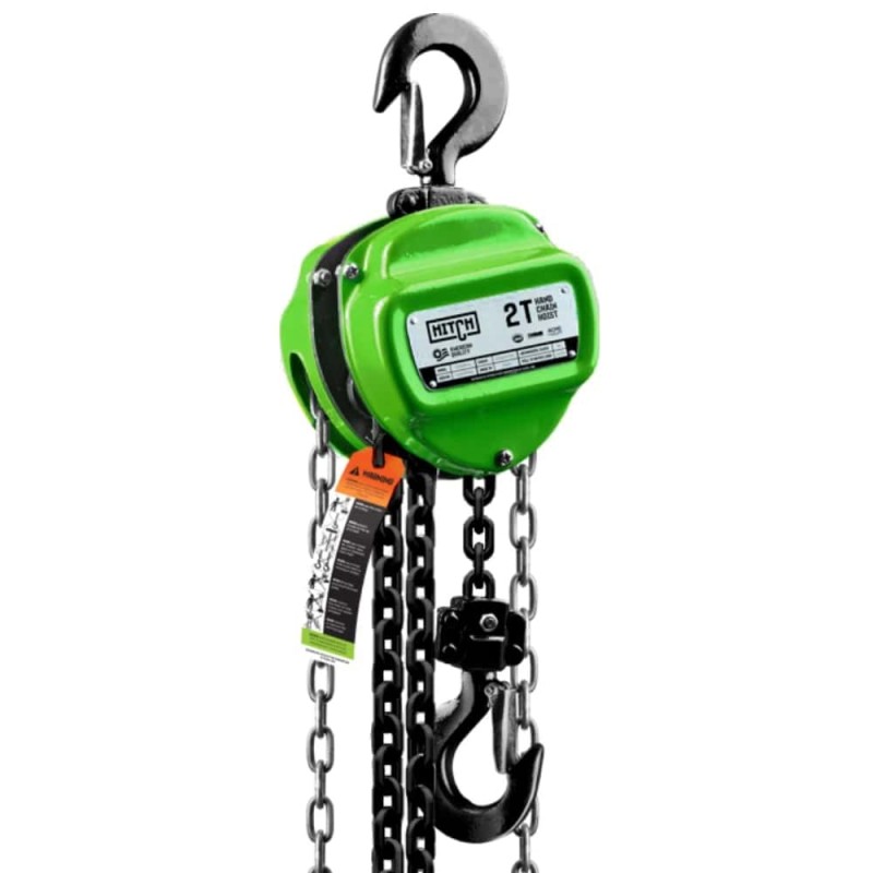Таль ручная цепная Hitch CH100, 2 т, 9 м