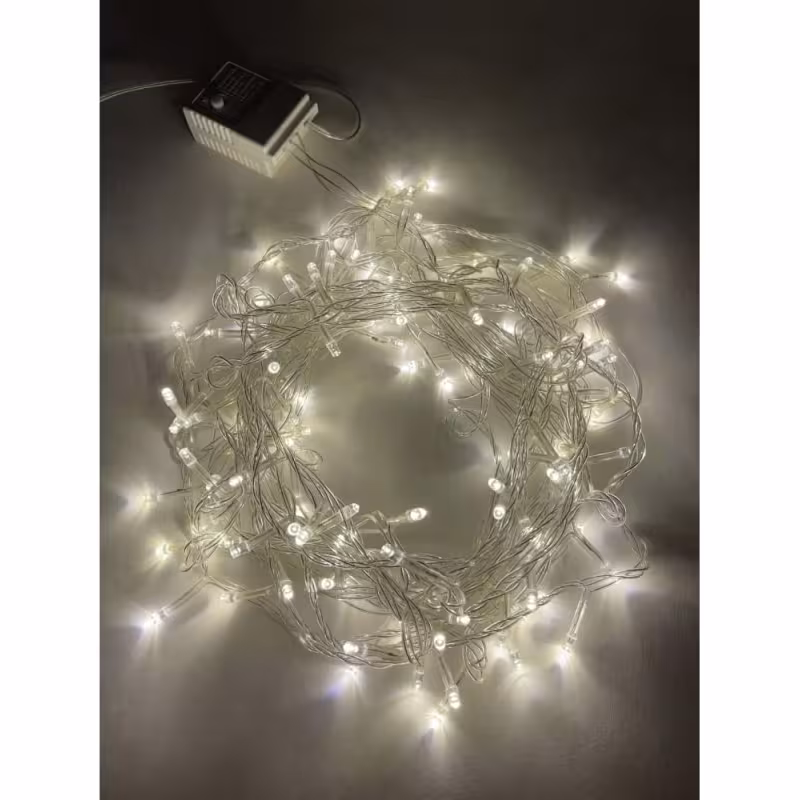 Гирлянда-нить Ecola N2YV06ELC 100 led, желтый, 6 м