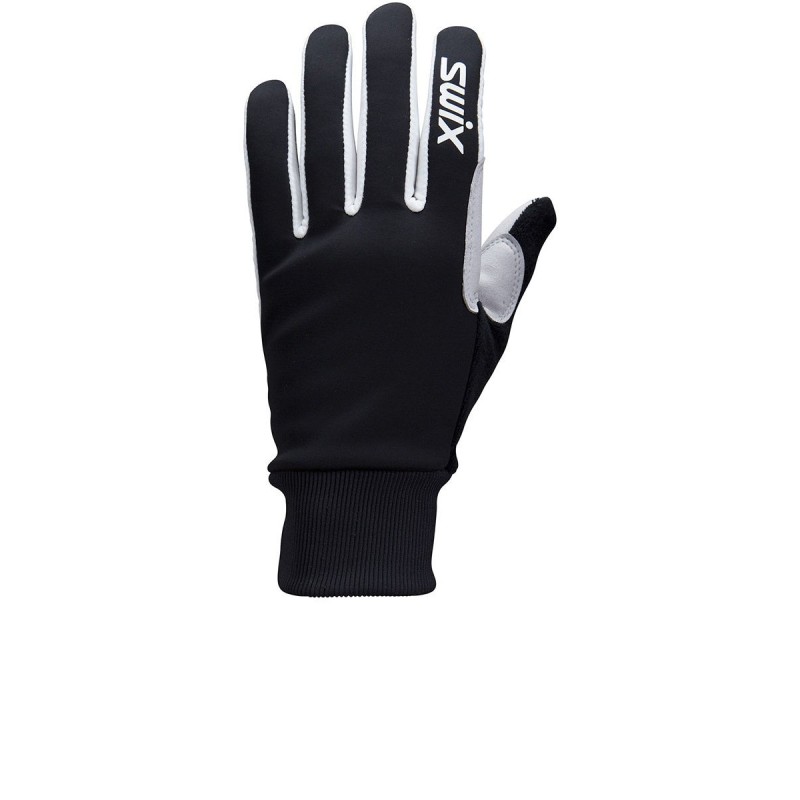 Перчатки лыжные Swix Tracx H0280/10000, черный, размер 6
