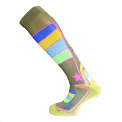 Носки Enforma Ski Freeski Camp green rainbow 4-1032 (L 42/44)