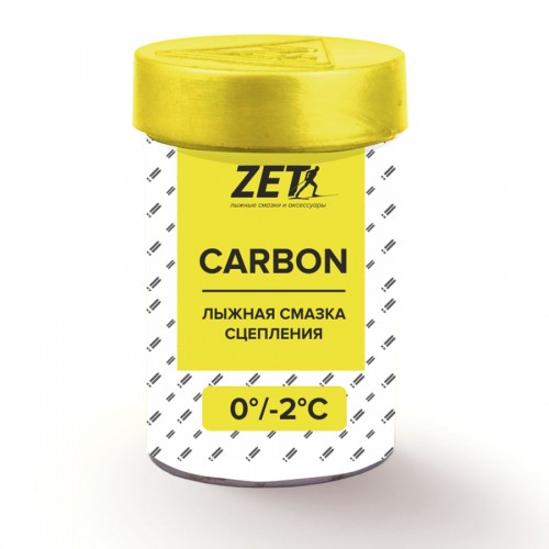 Мазь держания Zet Carbon, желтая (0...-2°С)