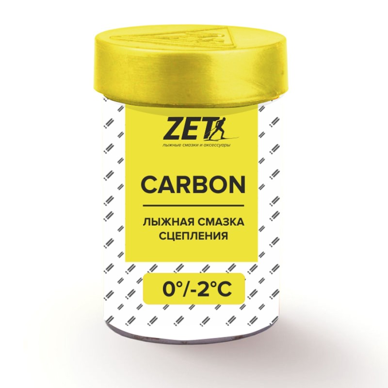 Мазь держания Zet Carbon, желтая (0...-2°С)