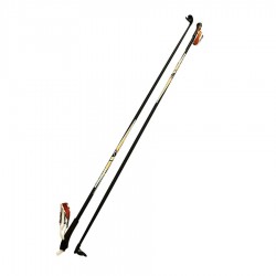 Лыжные палки STC Sport гибридные, карбон, стекловолокно, 150 см