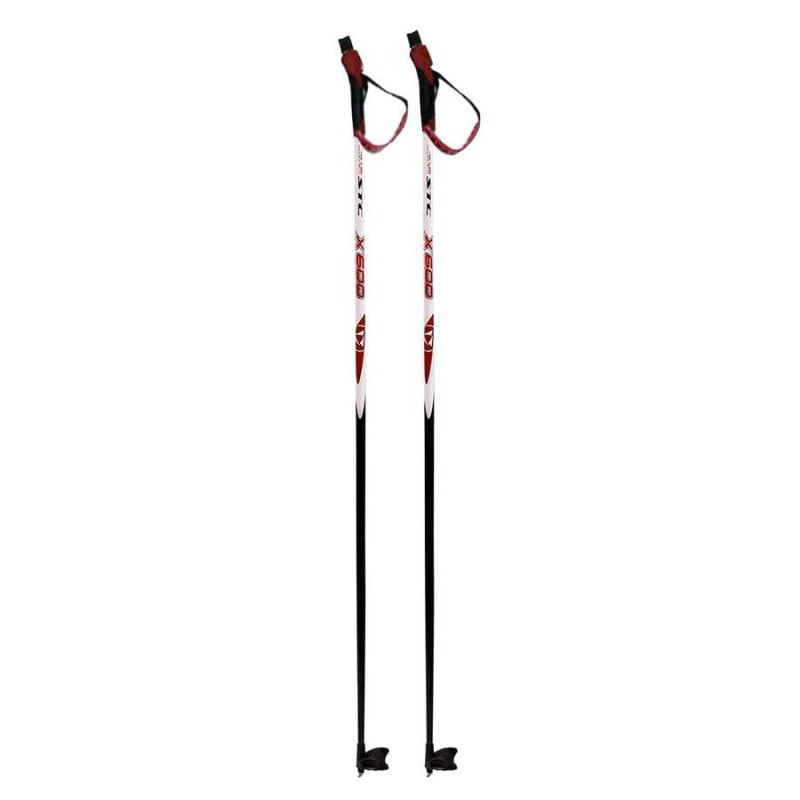 Лыжные палки STC X600 Red , стекловолокно, 155 см