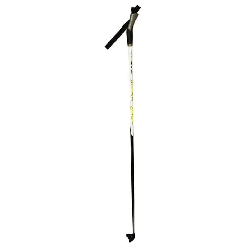 Лыжные палки STC X600 Yellow, стекловолокно, 160 см