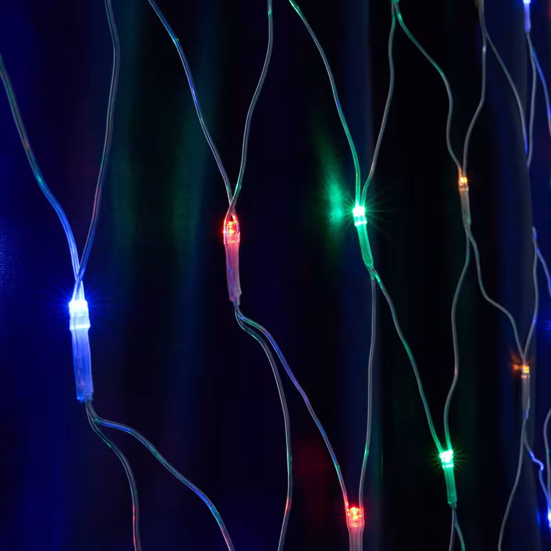 Гирлянда-сеть Feron 160 led CL70 32354, разноцветный, 1,5x1,5 м