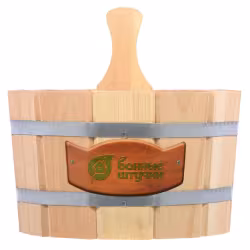 Ушат-шайка Банные штучки 33205, липа, 5 л