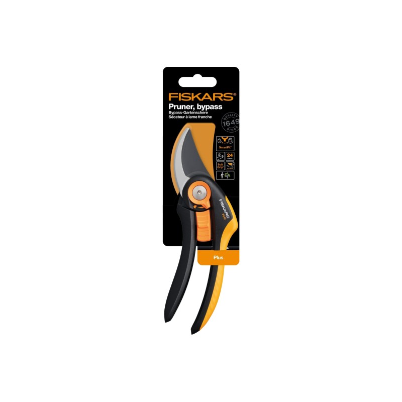 Секатор плоскостной Fiskars Smartfit P541