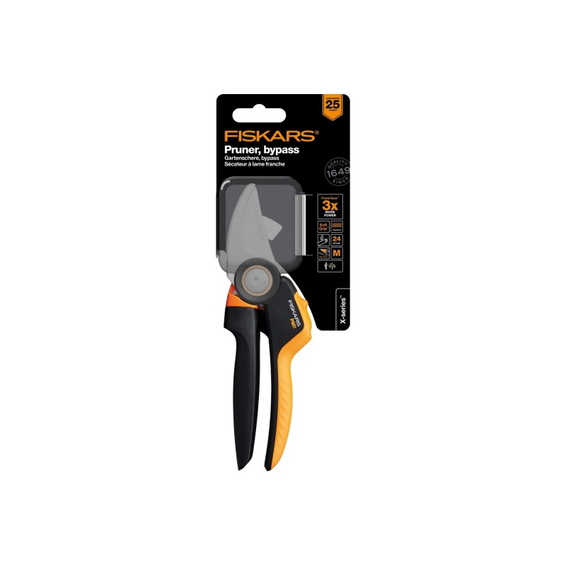 Секатор плоскостной Fiskars X-series PowerGear M P921