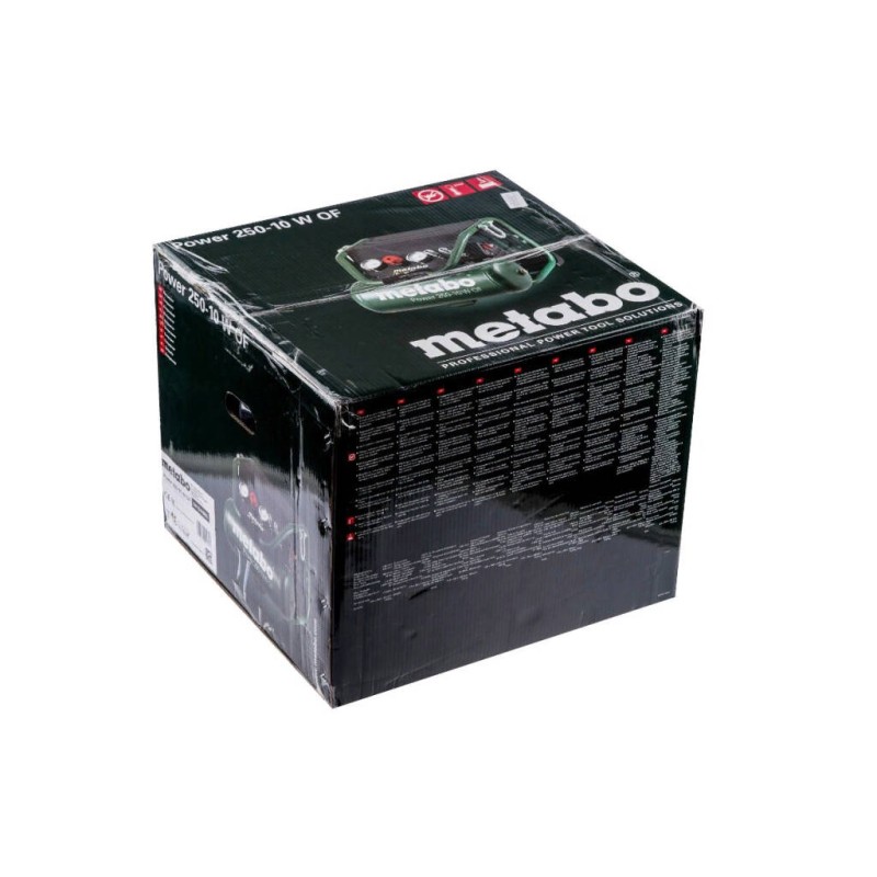 Компрессор поршневой безмасляный Metabo Power 250-10 W OF 601544000