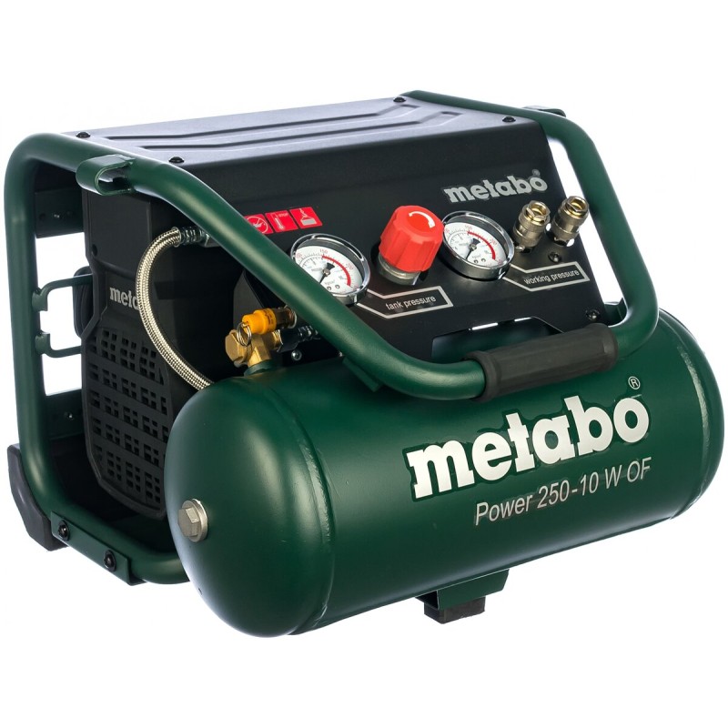 Компрессор поршневой безмасляный Metabo Power 250-10 W OF 601544000