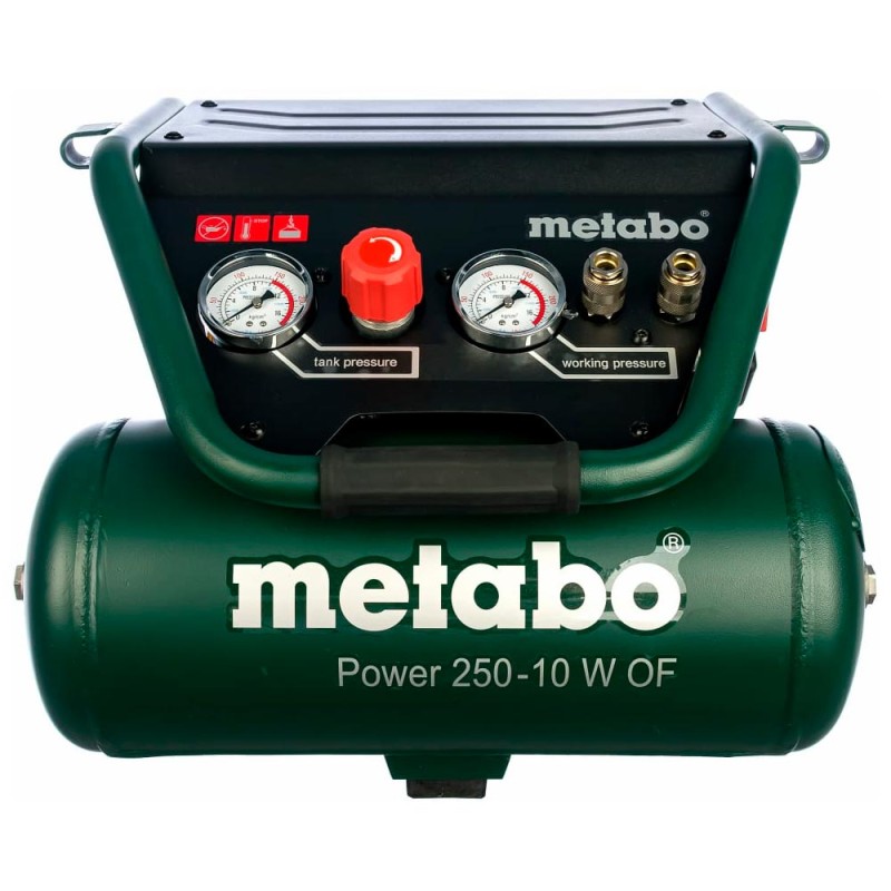 Компрессор поршневой безмасляный Metabo Power 250-10 W OF 601544000