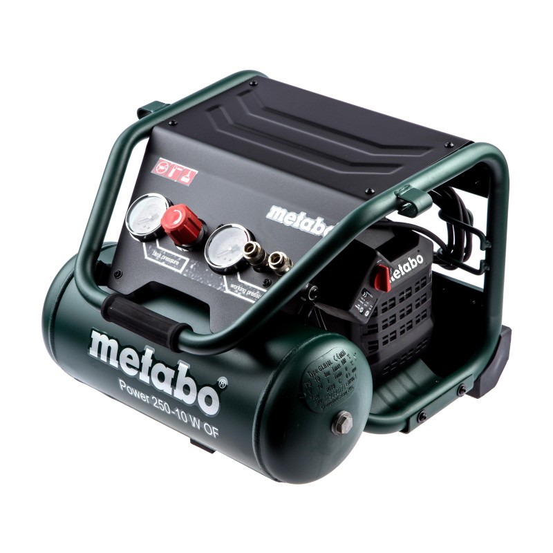 Компрессор поршневой безмасляный Metabo Power 250-10 W OF 601544000