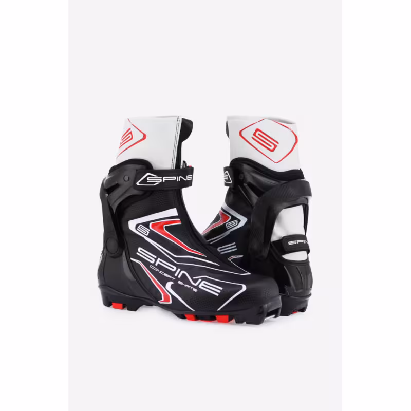 Ботинки лыжные Spine Concept Skate 296 NNN, черный, размер 41