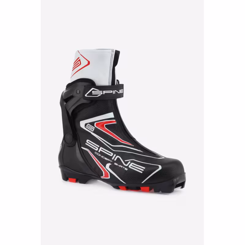 Ботинки лыжные Spine Concept Skate 296 NNN, черный, размер 47