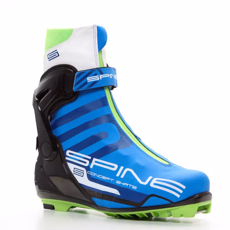 Ботинки лыжные Spine Concept Skate PRO 297 NNN, синий, размер 45