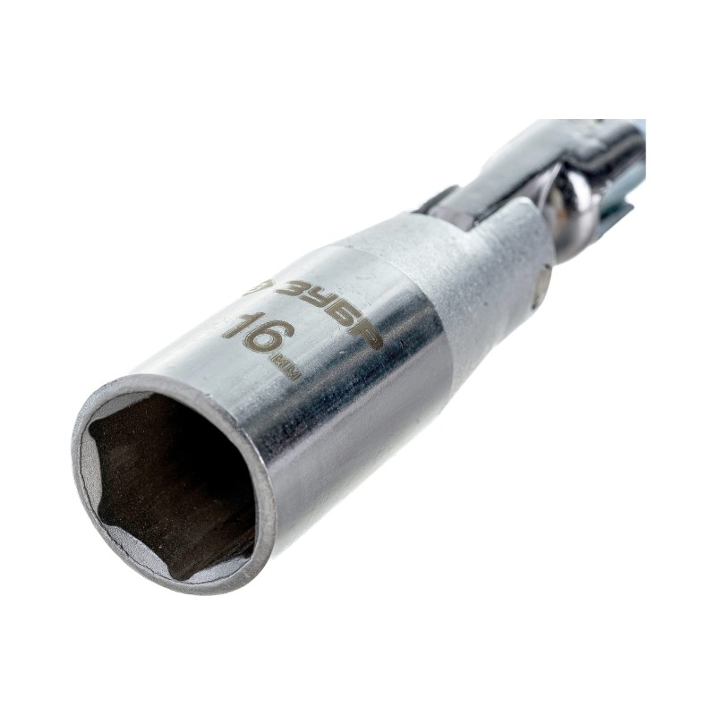 Ключ свечной Зубр 27501-16, 16х250 мм