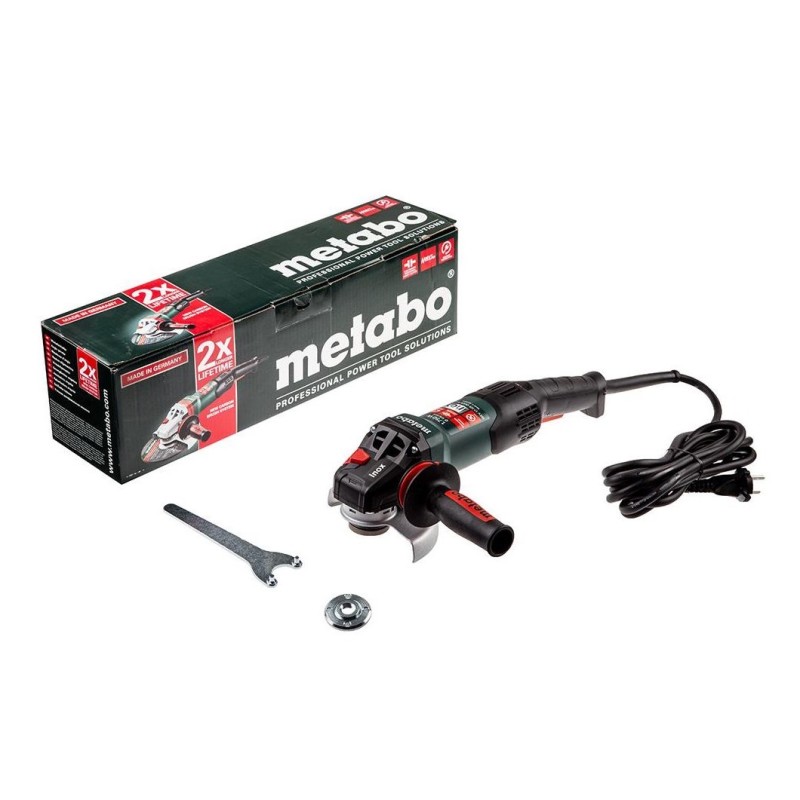 Шлифмашина угловая сетевая Metabo WEV 17-125 Quick Inox RT 