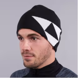 Шапка Fischer Logo-Reversible G31318, черный/белый