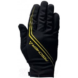 Перчатки Fischer Performance G90219, черный/желтый, размер 5