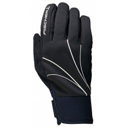 Перчатки мужские Fischer Comfort, черный/белый, размер XXS