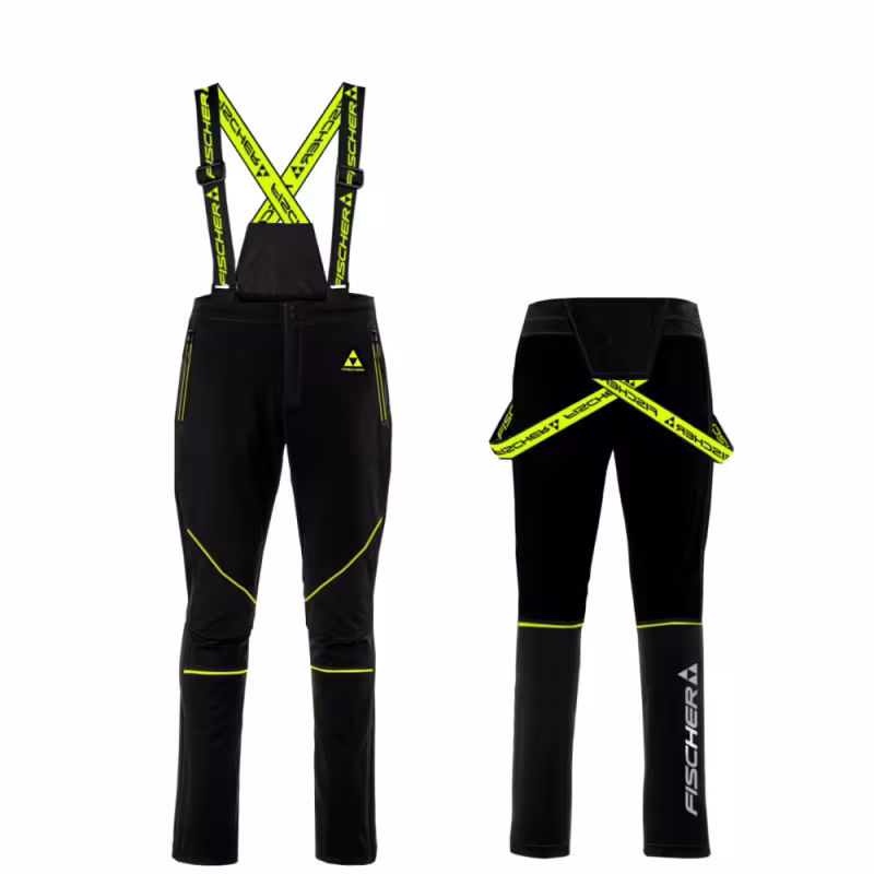 Брюки мужские Fischer Softshell Warm, черный, размер XL