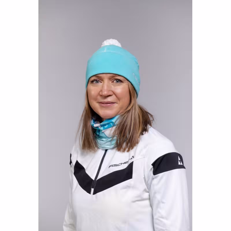 Шапка Fischer Fleece, бирюзовый, размер 52