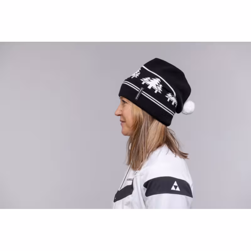 Шапка Fischer Wood, черный