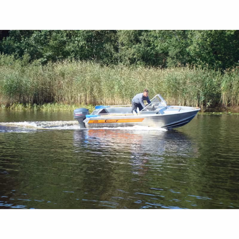 Лодка алюминиевая Wellboat 45М