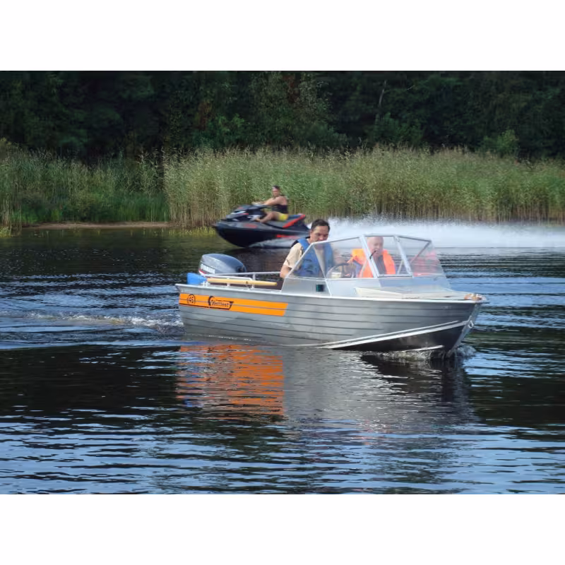 Лодка алюминиевая Wellboat 45М