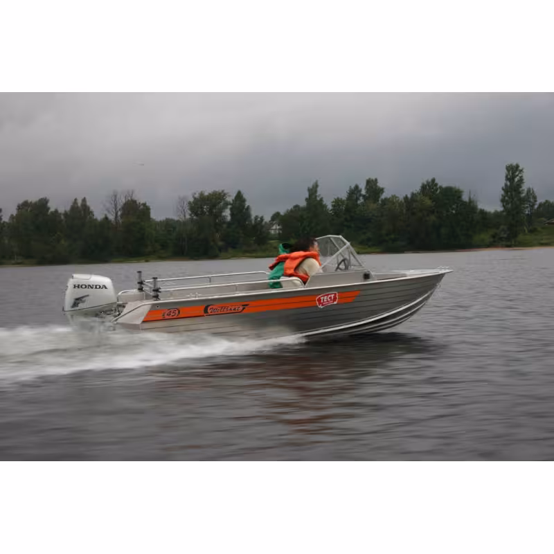Лодка алюминиевая Wellboat 45М