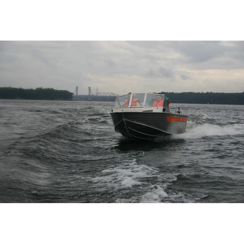Лодка алюминиевая Wellboat-45М