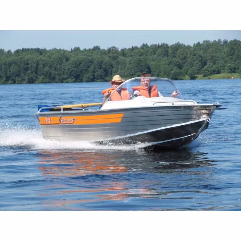 Лодка алюминиевая Wellboat 46М