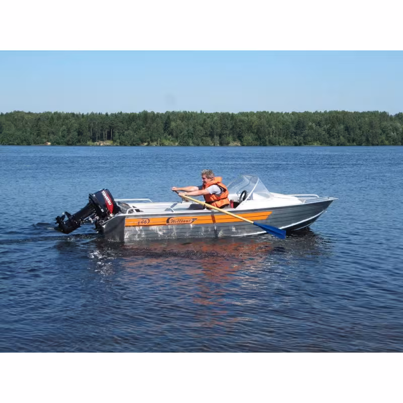 Лодка алюминиевая Wellboat 46М