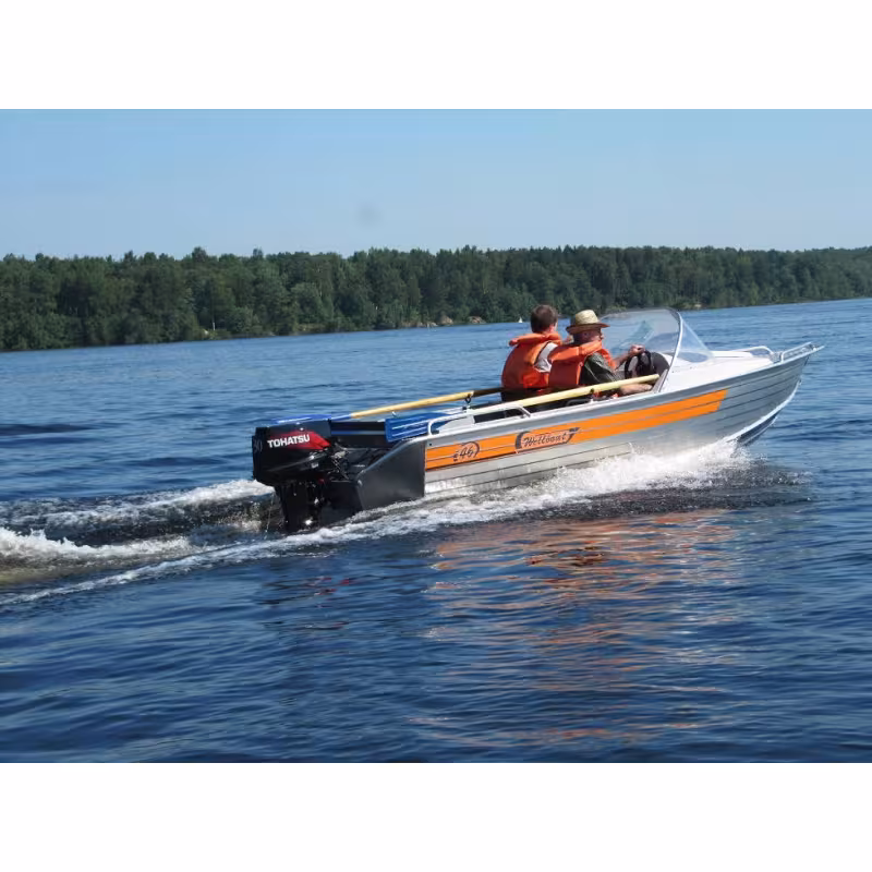 Лодка алюминиевая Wellboat 46М
