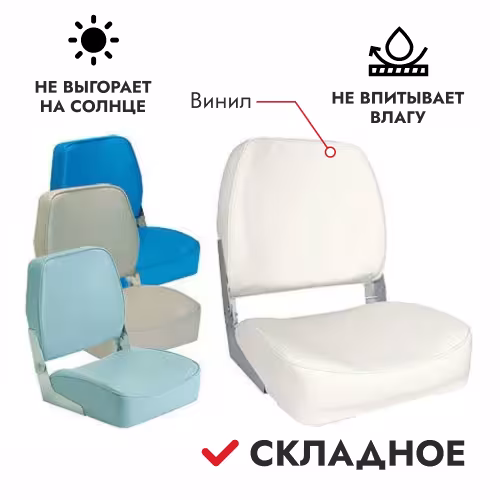 Сиденье Quality 75103 голубое