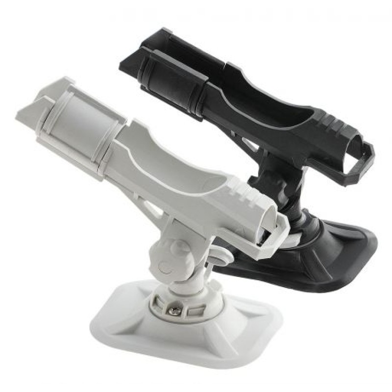 Держатель спиннинга на ПВХ лодку 10260224, светло-серый с основанием