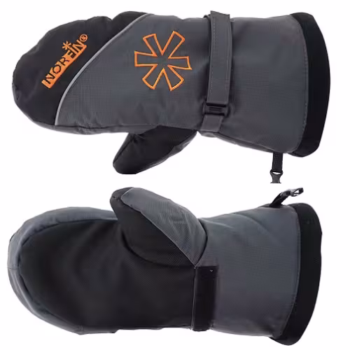 Рукавицы Norfin Discovery, Nortex Breathable, серый/черный, размер XL