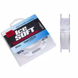 Леска монофильная Team Salmo Ice Soft Fluorocarbon 0,18 мм, 2,64 кг, 30 м